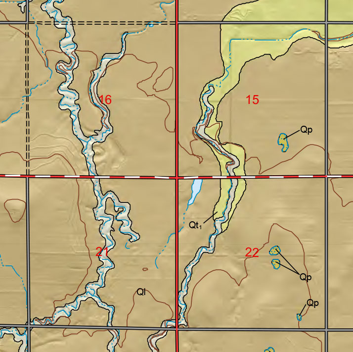 small geologic map