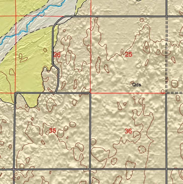 small geologic map