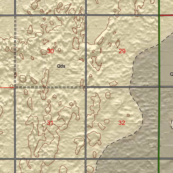 small geologic map