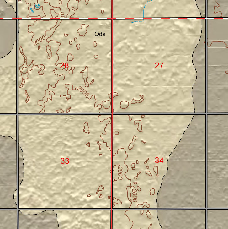 small geologic map