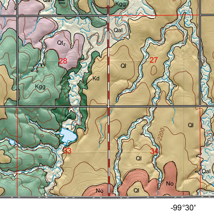 small geologic map