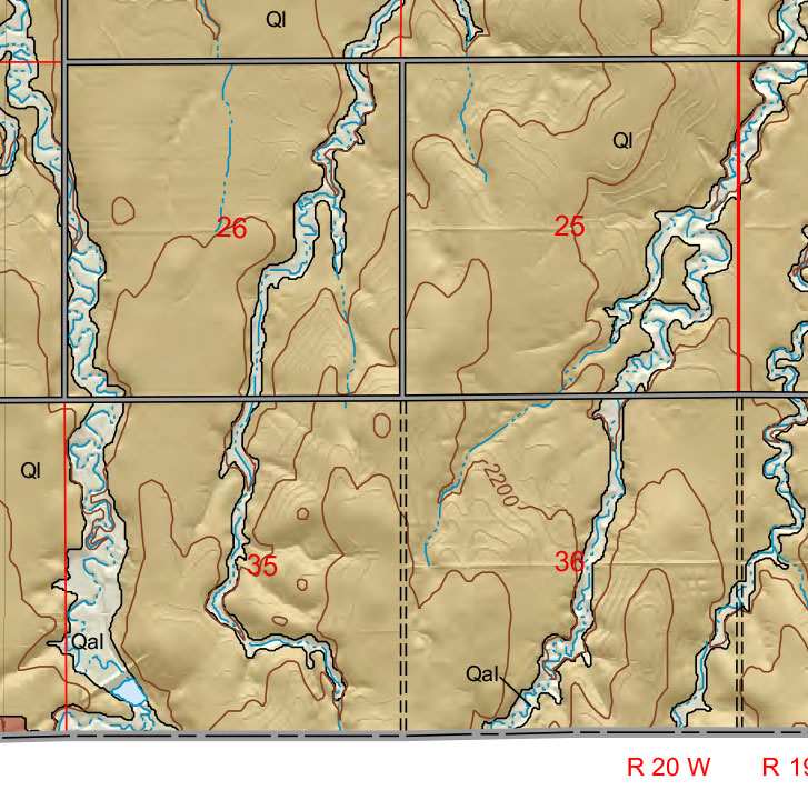 small geologic map
