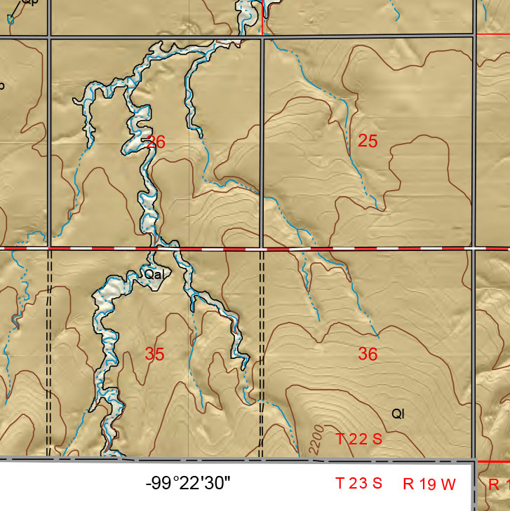 small geologic map