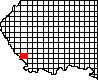 Small map of Pottawatomie County; click to change view