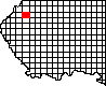 Small map of Pottawatomie County; click to change view