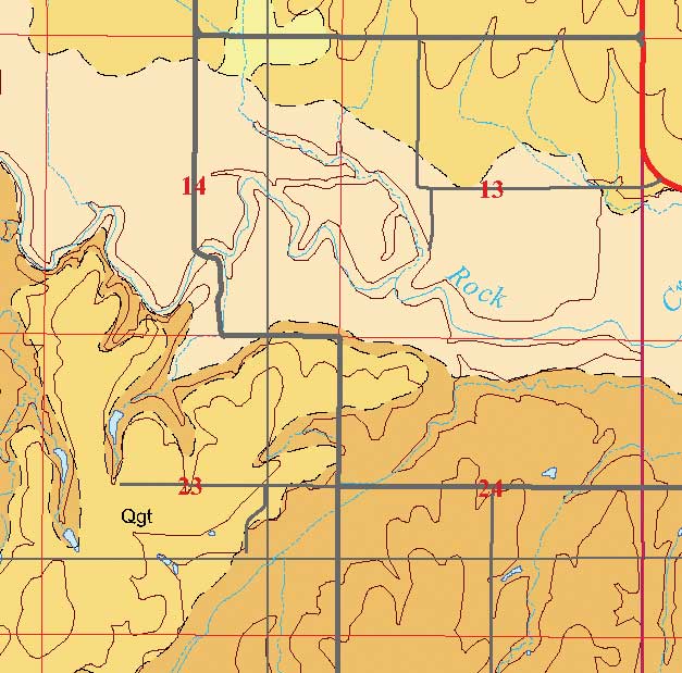 small geologic map