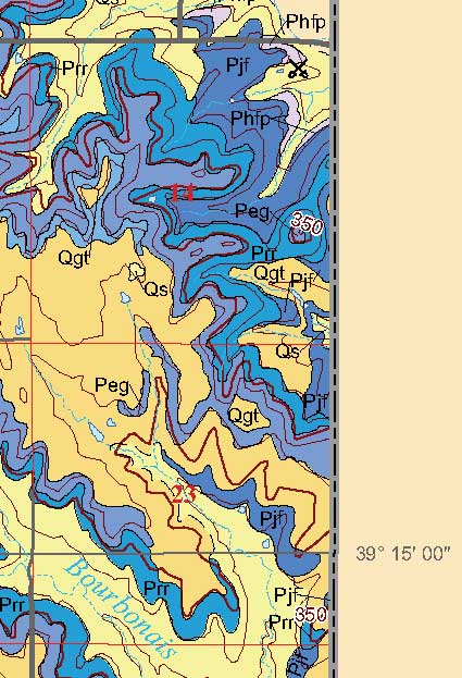 small geologic map