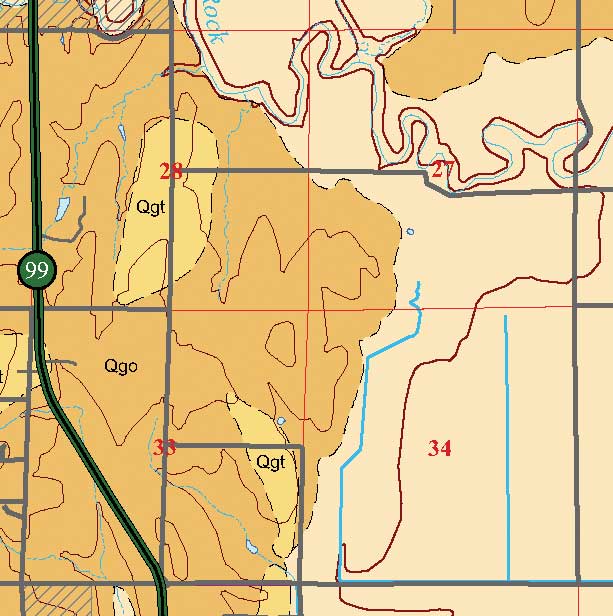 small geologic map