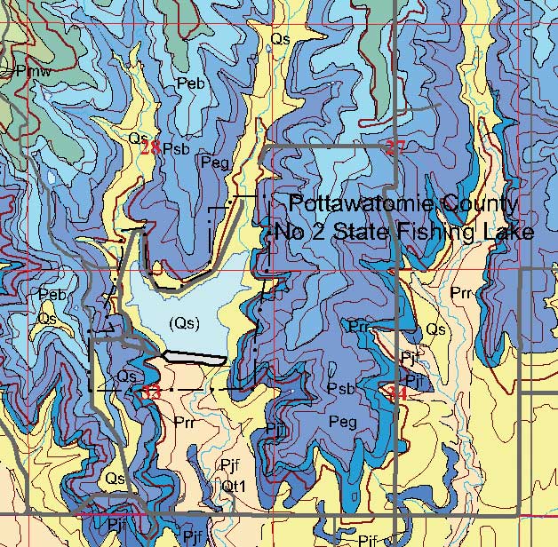 small geologic map