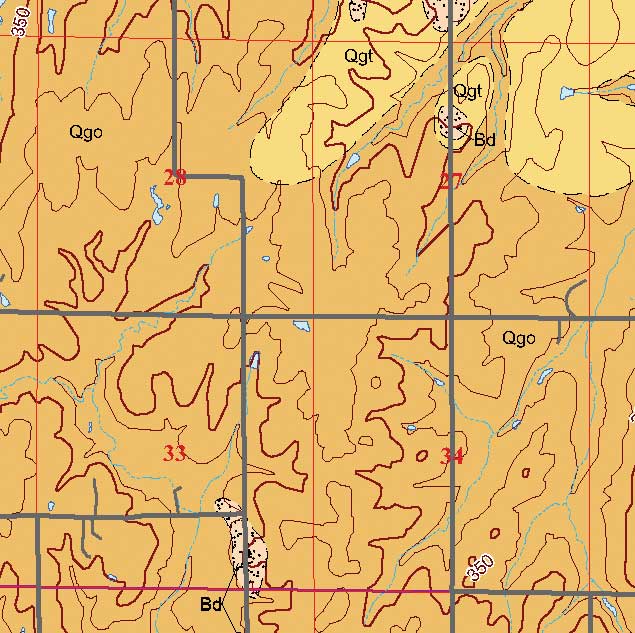 small geologic map