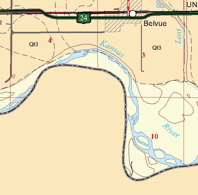 small geologic map