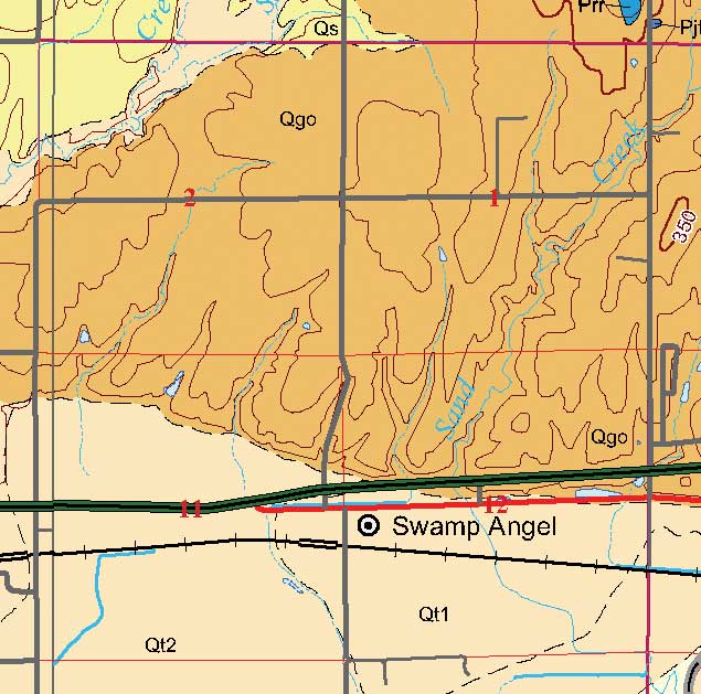 small geologic map