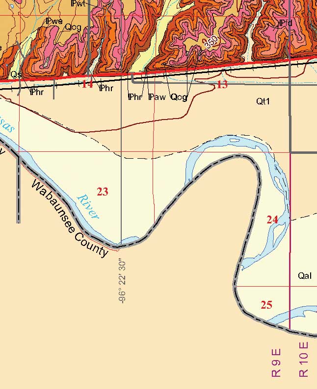 small geologic map