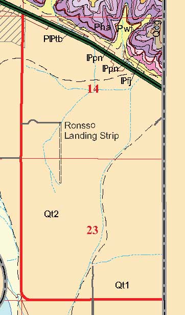 small geologic map