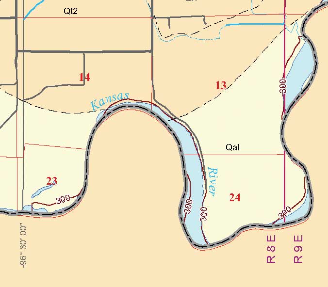 small geologic map