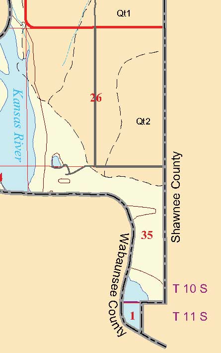 small geologic map