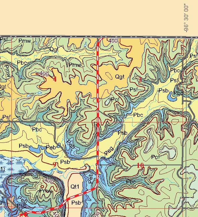 small geologic map