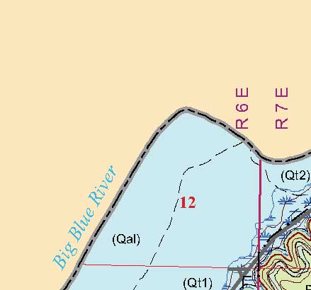 small geologic map