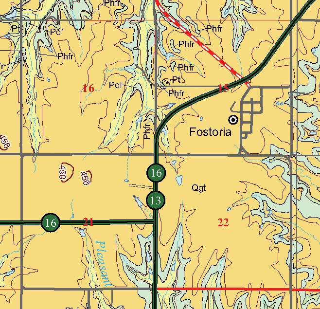 small geologic map