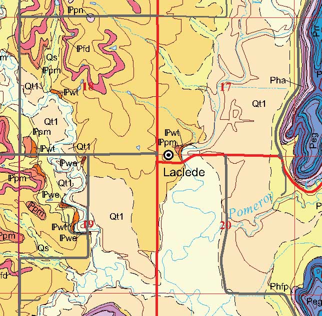 small geologic map