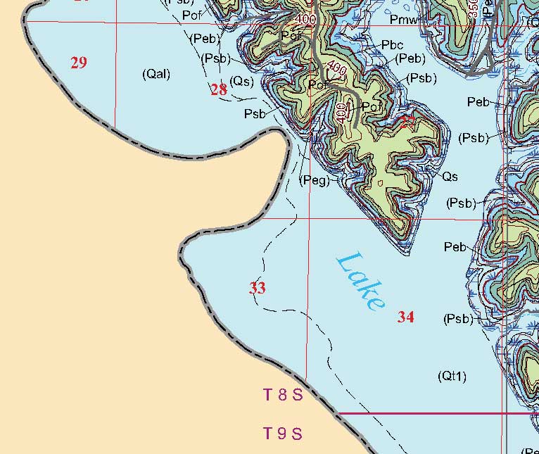 small geologic map