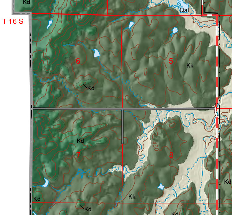 small geologic map