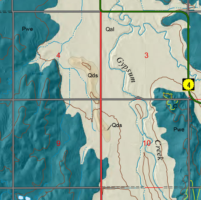 small geologic map