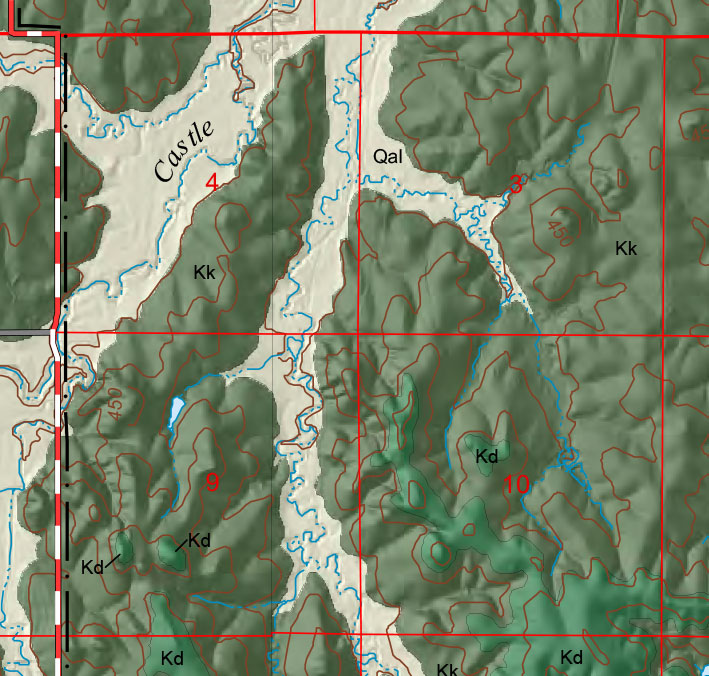 small geologic map