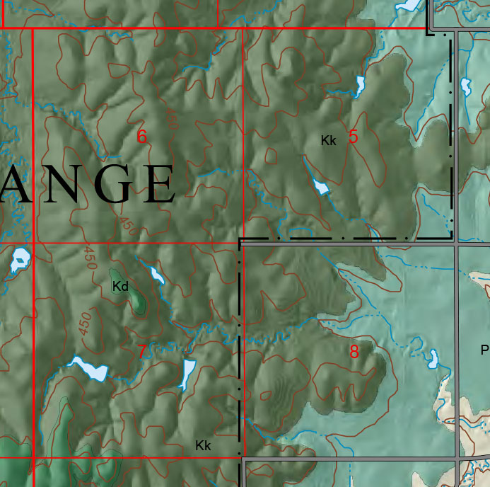small geologic map