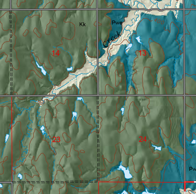 small geologic map