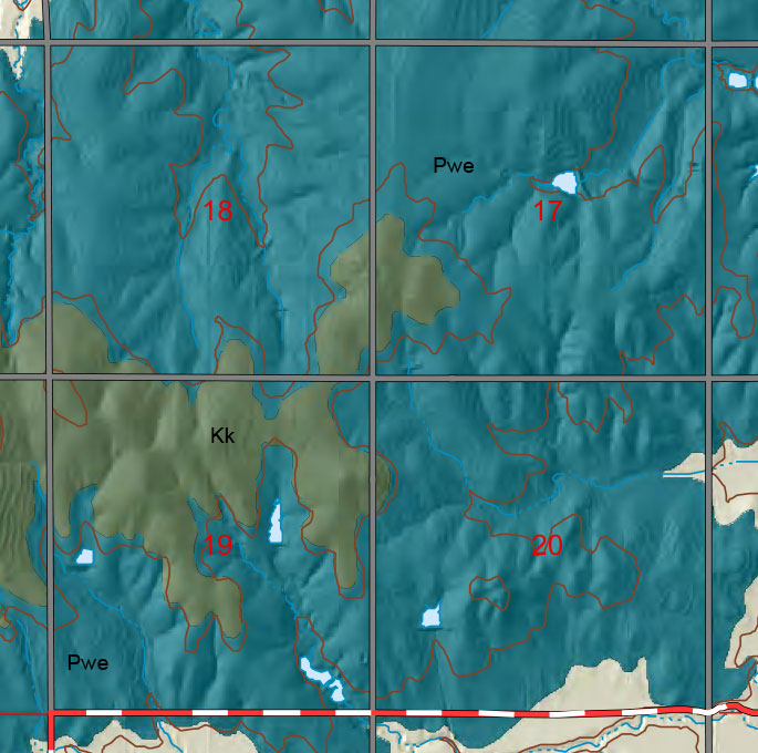 small geologic map