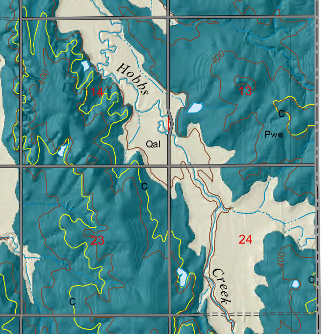 small geologic map