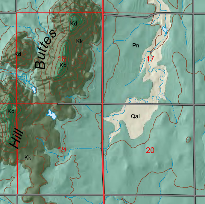 small geologic map