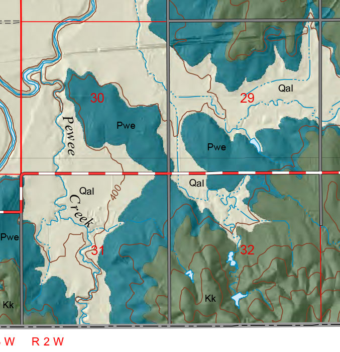 small geologic map