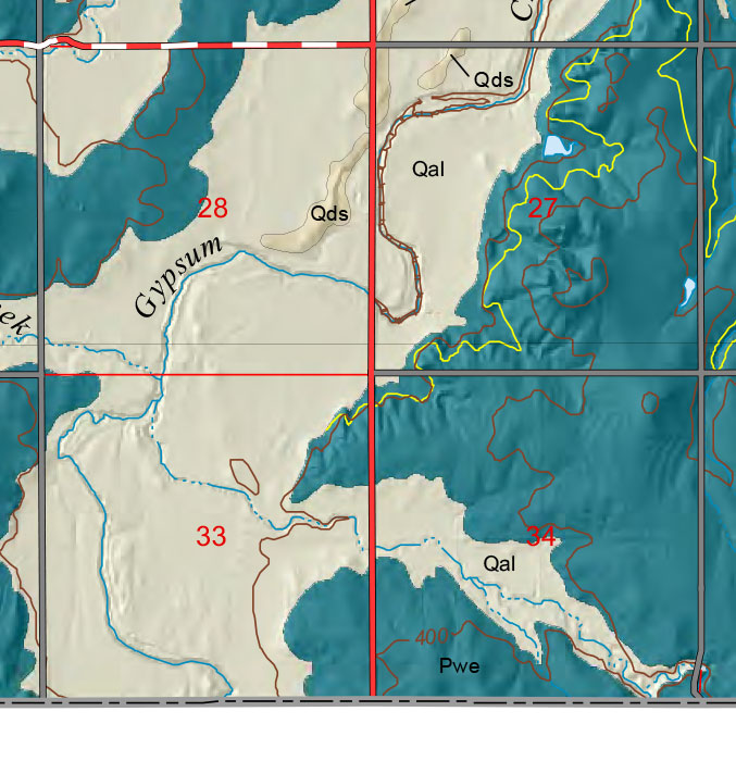 small geologic map