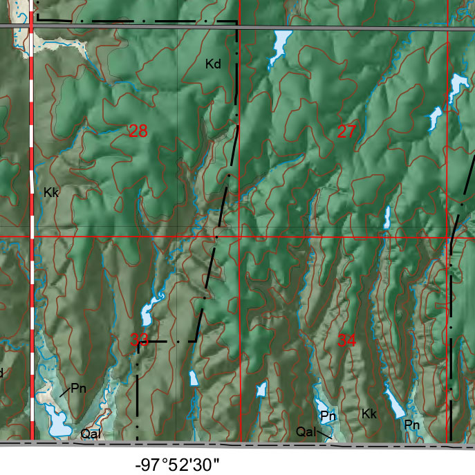 small geologic map