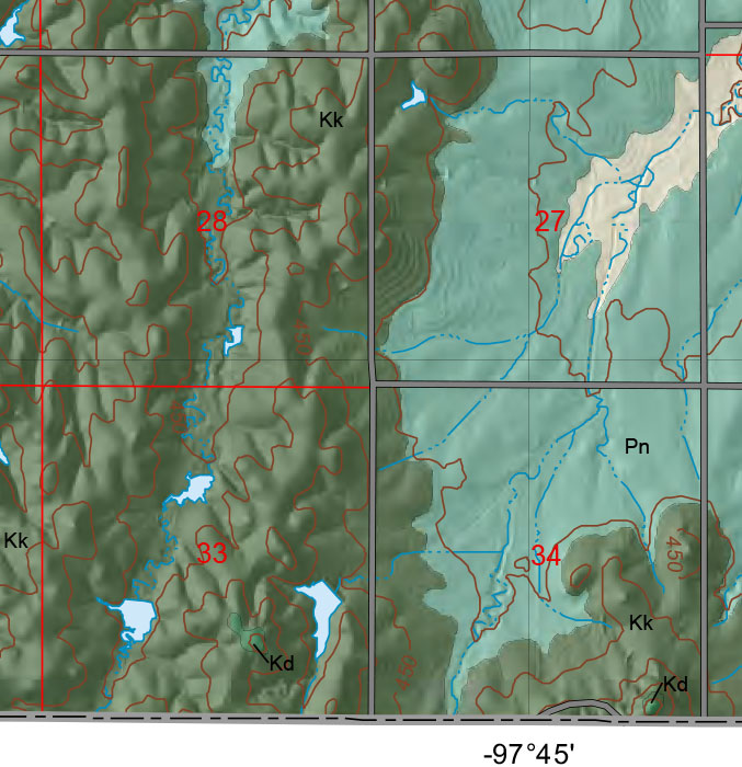 small geologic map