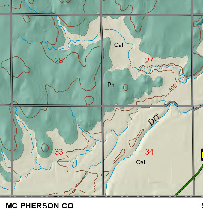 small geologic map