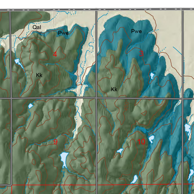 small geologic map