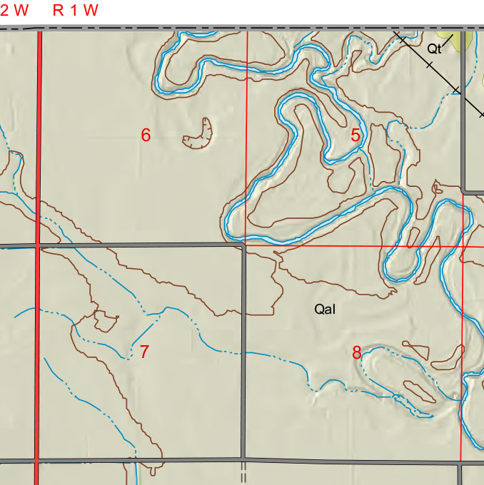 small geologic map