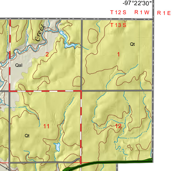 small geologic map