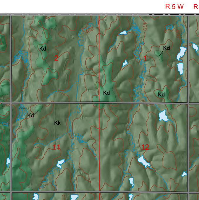 small geologic map