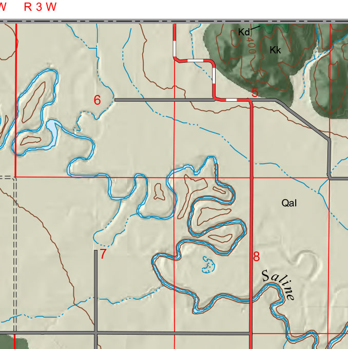 small geologic map