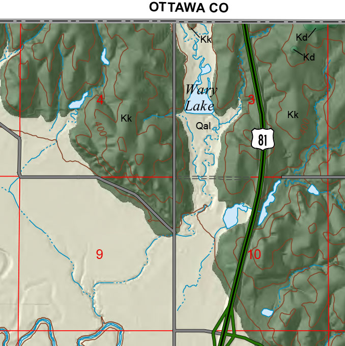 small geologic map