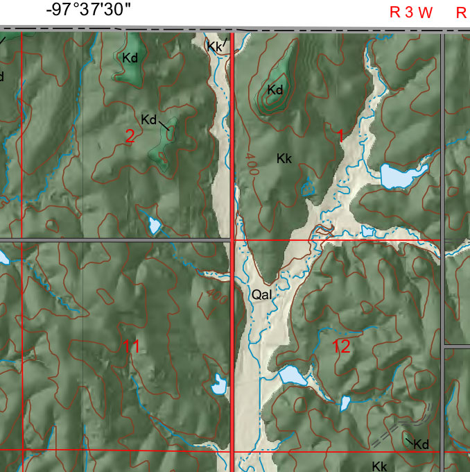 small geologic map