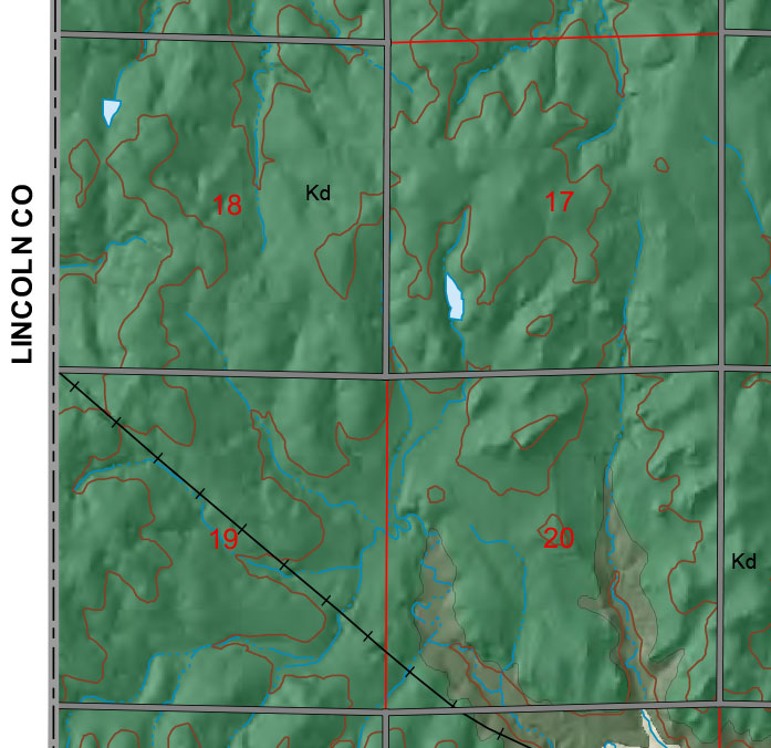 small geologic map