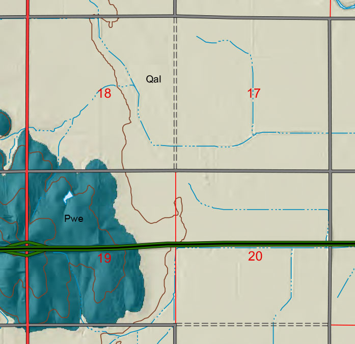 small geologic map
