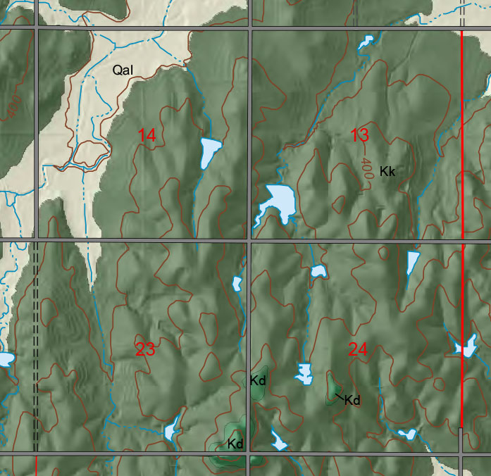 small geologic map