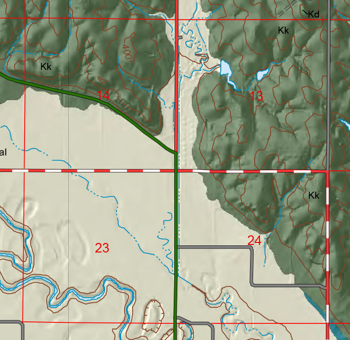 small geologic map