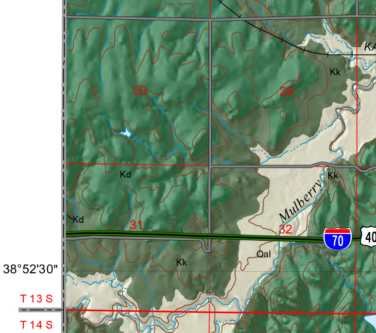 small geologic map